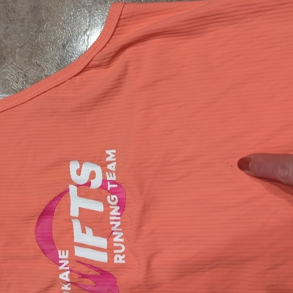 Lululemon Spokane Swifts Running Team Racerback tank size 6 Ribbed - Picture 6 of 7